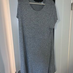 Gray old navy teeshirt dress